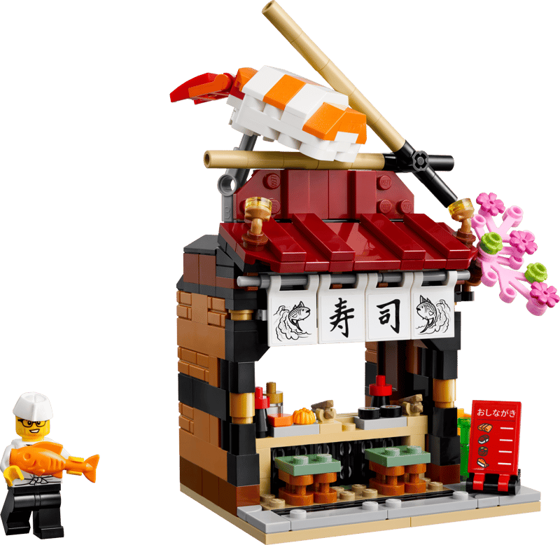 Bộ Mô Hình LEGO Nhà Hàng Nhật Bản - Restaurants of the World Japan #40906