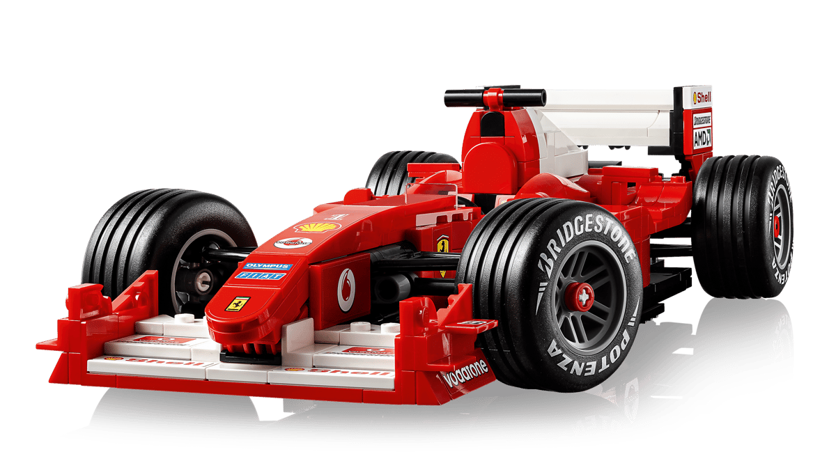 Bộ Mô Hình Xe Đua Ferrari F2004 Và Tay Đua Michael Schumacher LEGO #11375