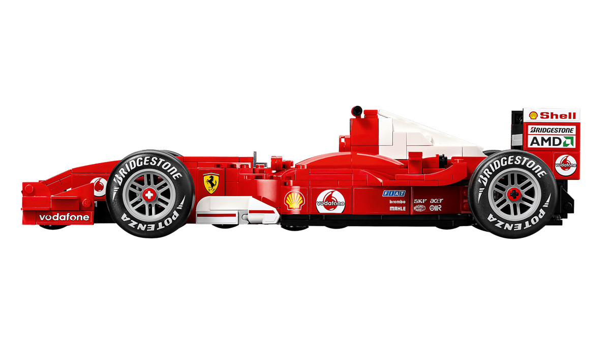 Bộ Mô Hình Xe Đua Ferrari F2004 Và Tay Đua Michael Schumacher LEGO #11375