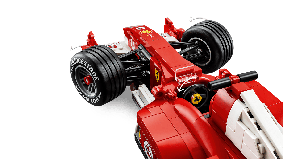 Bộ Mô Hình Xe Đua Ferrari F2004 Và Tay Đua Michael Schumacher LEGO #11375