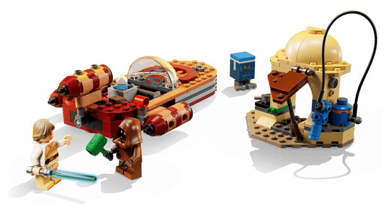 Bộ Mô Hình LEGO SMART PLAY Star Wars: Luke's Landspeeder #75420