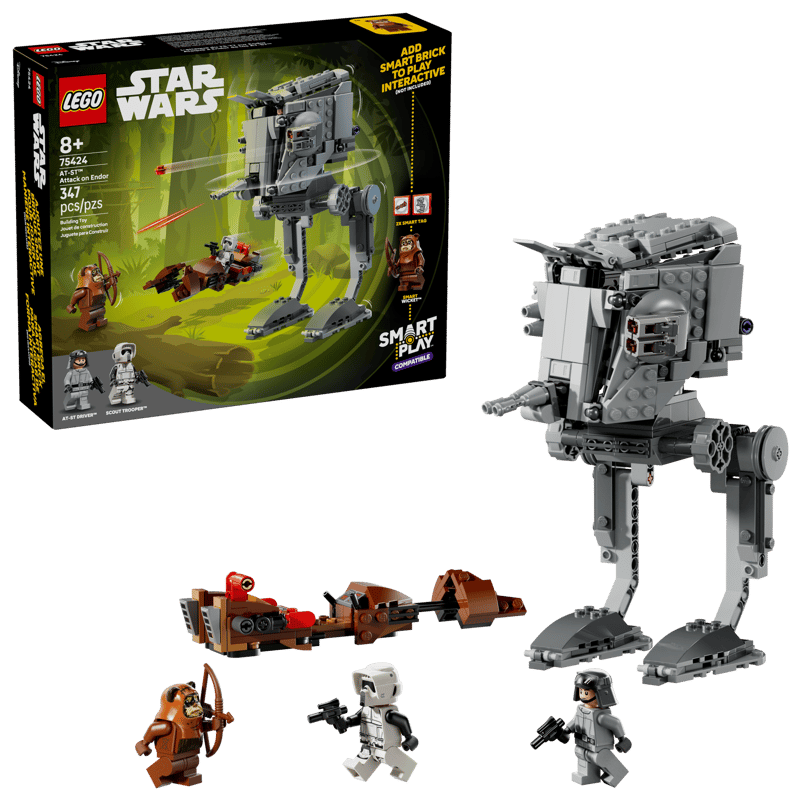 Bộ Mô Hình LEGO SMART PLAY AT-ST Attack on Endor #75424