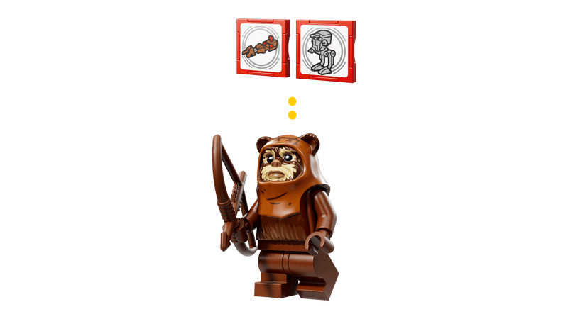 Bộ Mô Hình LEGO SMART PLAY AT-ST Attack on Endor #75424