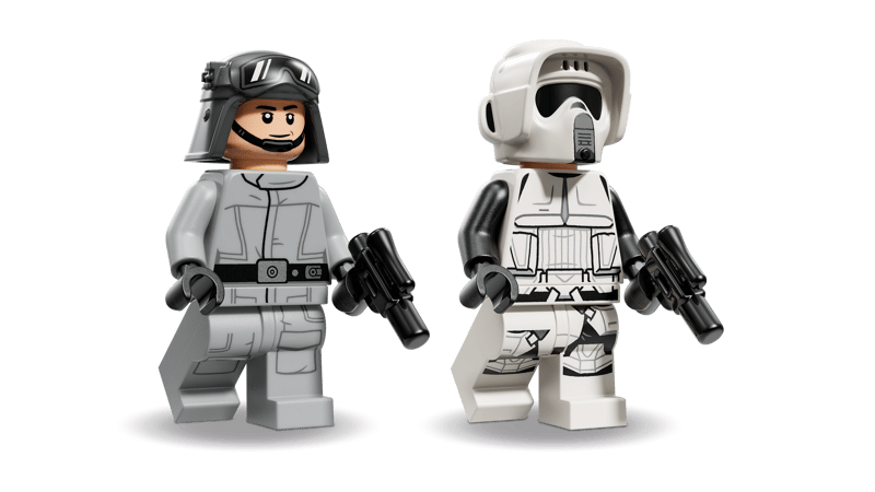 Bộ Mô Hình LEGO SMART PLAY AT-ST Attack on Endor #75424