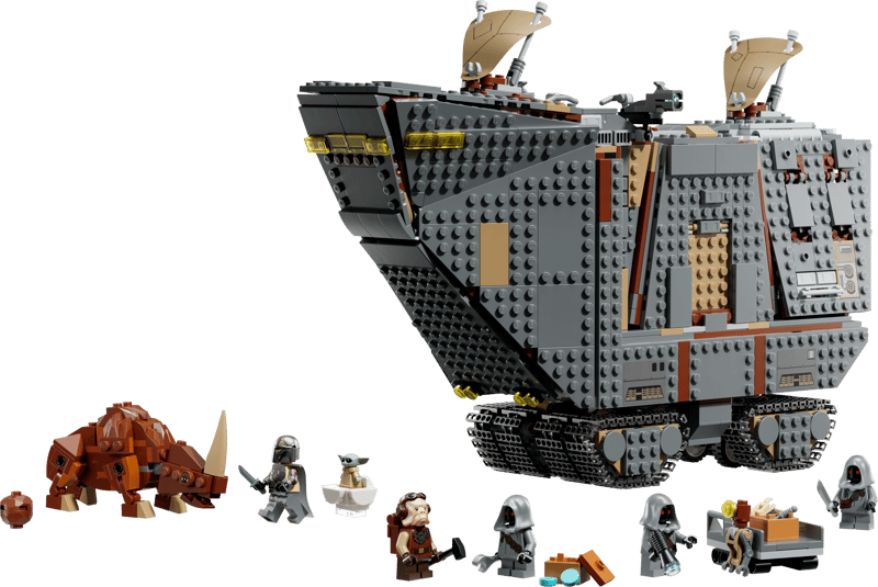 Bộ Mô Hình Xe Sandcrawler Và Quái Vật Mudhorn LEGO Star Wars #75453