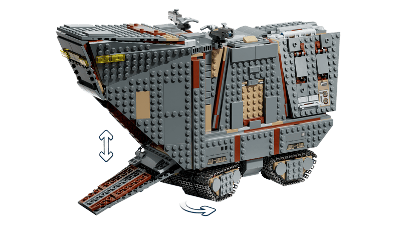 Bộ Mô Hình Xe Sandcrawler Và Quái Vật Mudhorn LEGO Star Wars #75453
