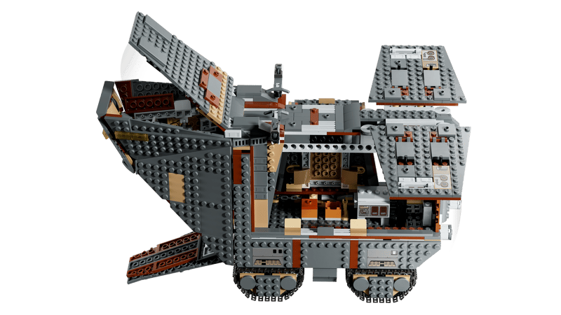 Bộ Mô Hình Xe Sandcrawler Và Quái Vật Mudhorn LEGO Star Wars #75453