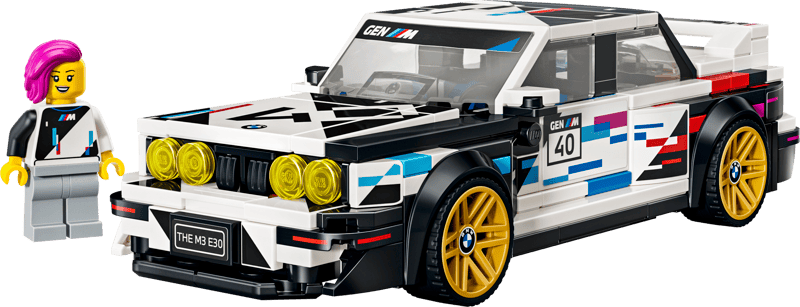 Bộ Mô hình LEGO Siêu Xe BMW M3 E30 LEGO Speed Champions #77263