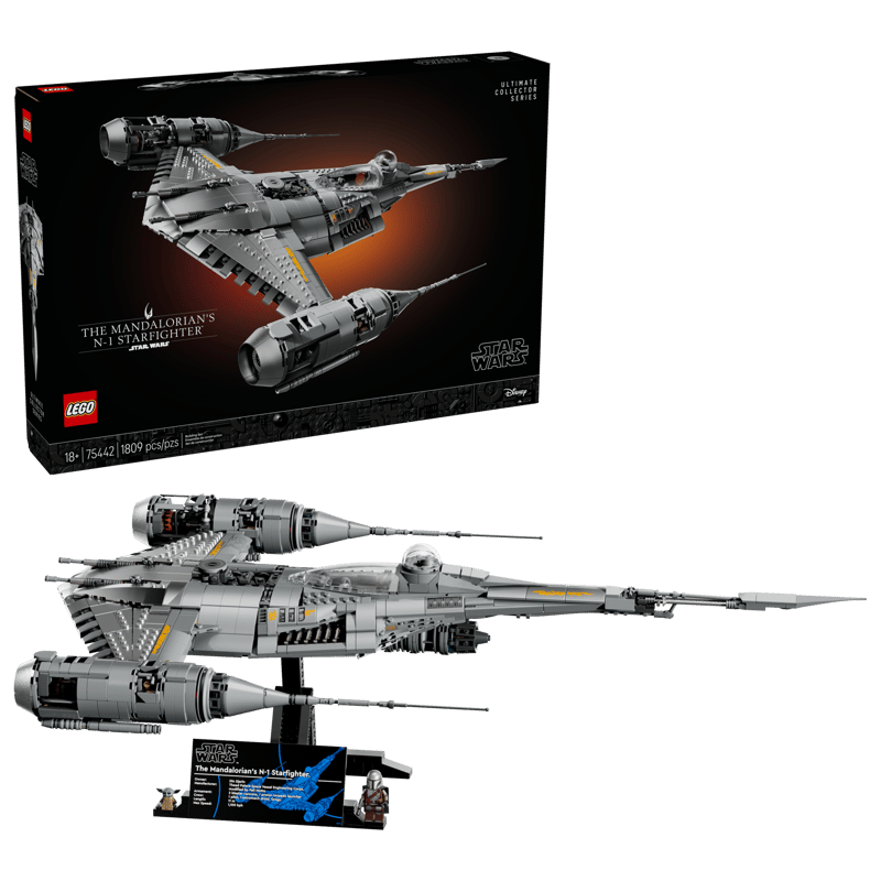 Bộ Mô Hình Phi Thuyền N-1 Starfighter Của Mandalorian LEGO Star Wars #75442