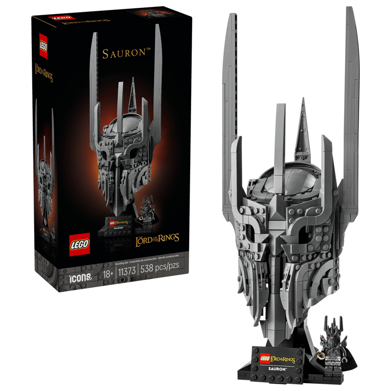 Bộ Mô Hình Mũ giáp Sauron LEGO Icons The Lord of the Rings #11373