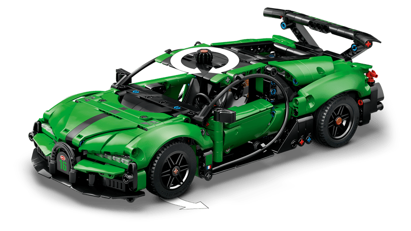 Bộ Mô Hình Siêu Xe Green Bugatti Chiron Pur Sport LEGO Technic #42241