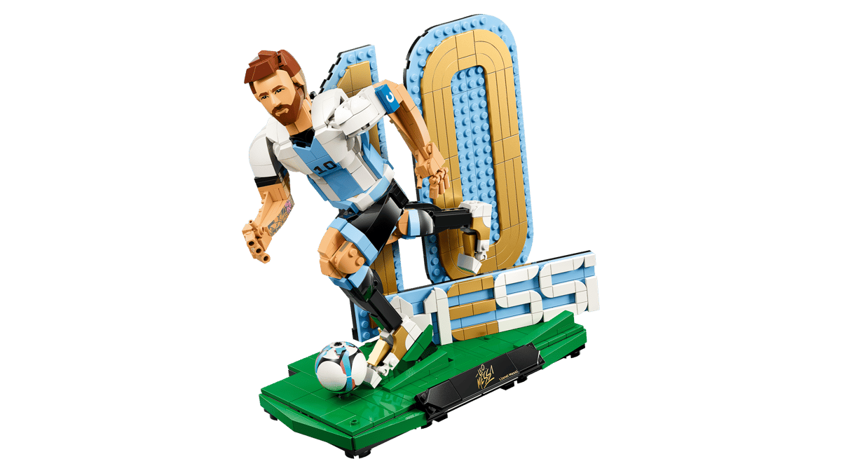 Bộ Mô Hình LEGO Lionel Messi - Huyền thoại bóng đá Argentina #43015