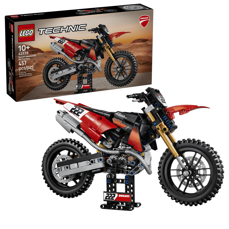 Bộ Mô Hình Mô Tô Ducati Desmo450 MX LEGO Technic #42238