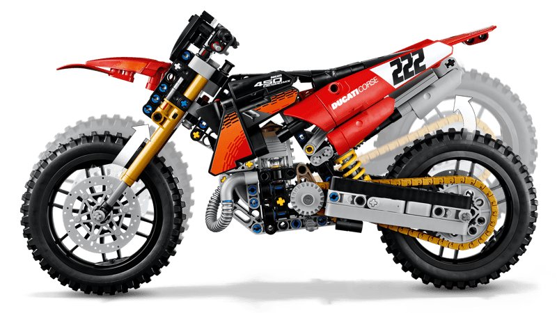 Bộ Mô Hình Mô Tô Ducati Desmo450 MX LEGO Technic #42238