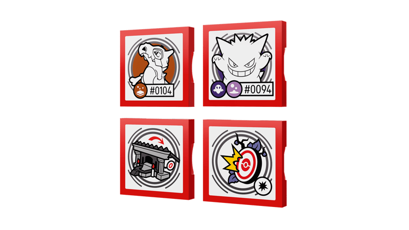 Bộ Mô Hình LEGO Smart Play Cubone Và Gengar Đại Chiến Ma Quái LEGO Pokemon #72166