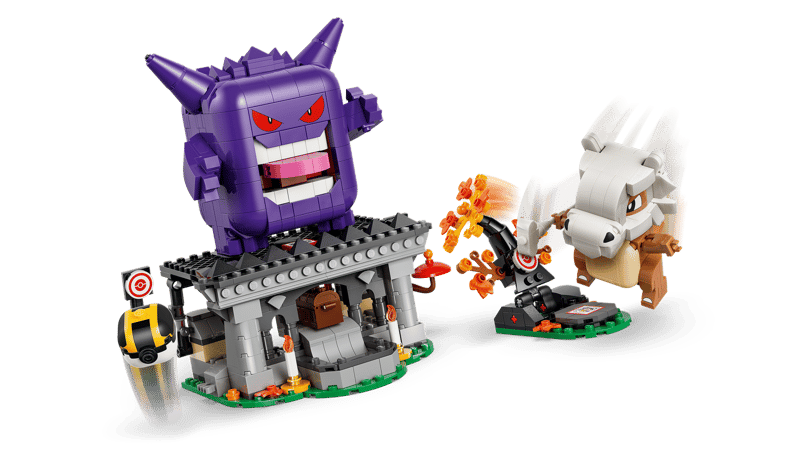 Bộ Mô Hình LEGO Smart Play Cubone Và Gengar Đại Chiến Ma Quái LEGO Pokemon #72166
