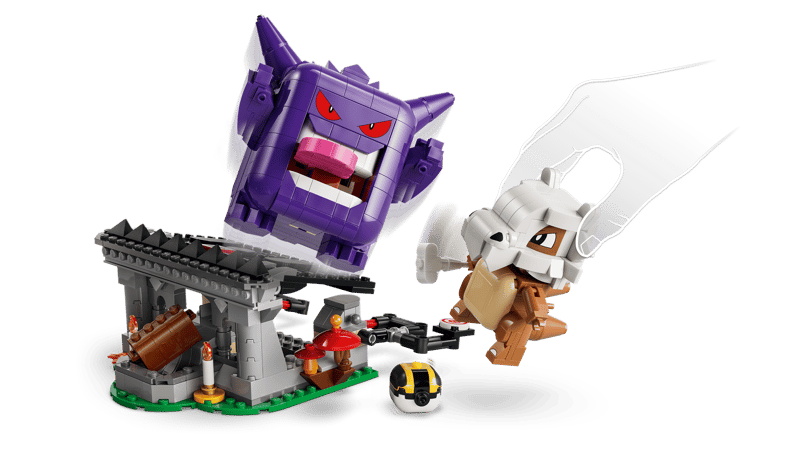 Bộ Mô Hình LEGO Smart Play Cubone Và Gengar Đại Chiến Ma Quái LEGO Pokemon #72166