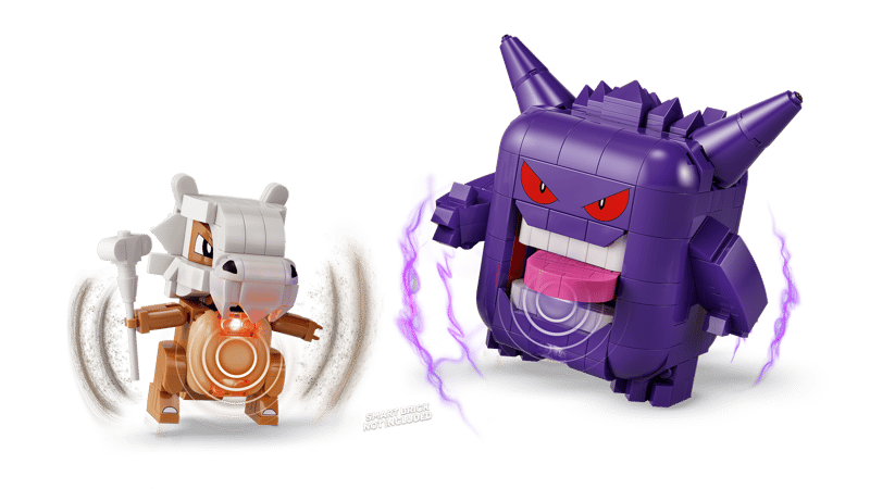Bộ Mô Hình LEGO Smart Play Cubone Và Gengar Đại Chiến Ma Quái LEGO Pokemon #72166