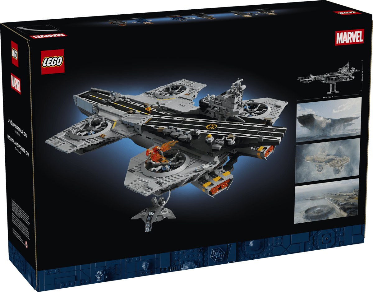 Bộ Mô Hình LEGO Marvel Biệt Đội Avengers Phi Thuyền S.H.I.E.L.D. Helicarrier #76354