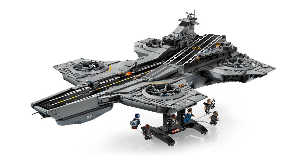 Bộ Mô Hình LEGO Marvel Biệt Đội Avengers Phi Thuyền S.H.I.E.L.D. Helicarrier #76354
