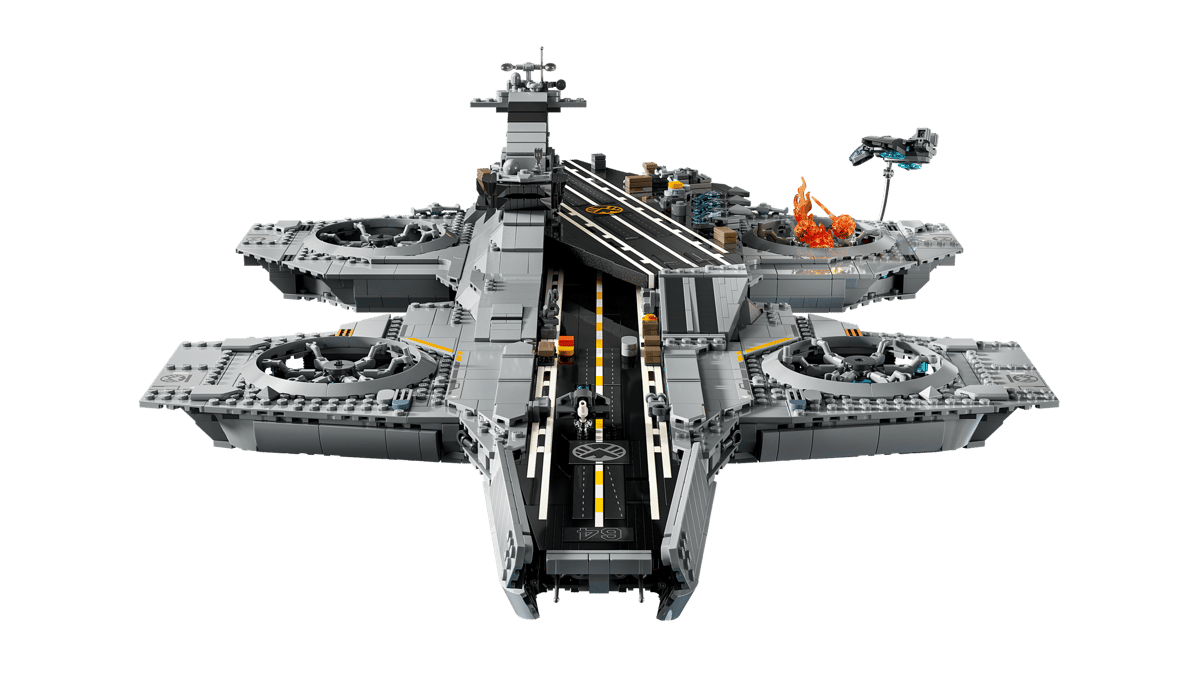 Bộ Mô Hình LEGO Marvel Biệt Đội Avengers Phi Thuyền S.H.I.E.L.D. Helicarrier #76354