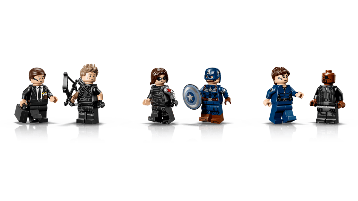 Bộ Mô Hình LEGO Marvel Biệt Đội Avengers Phi Thuyền S.H.I.E.L.D. Helicarrier #76354