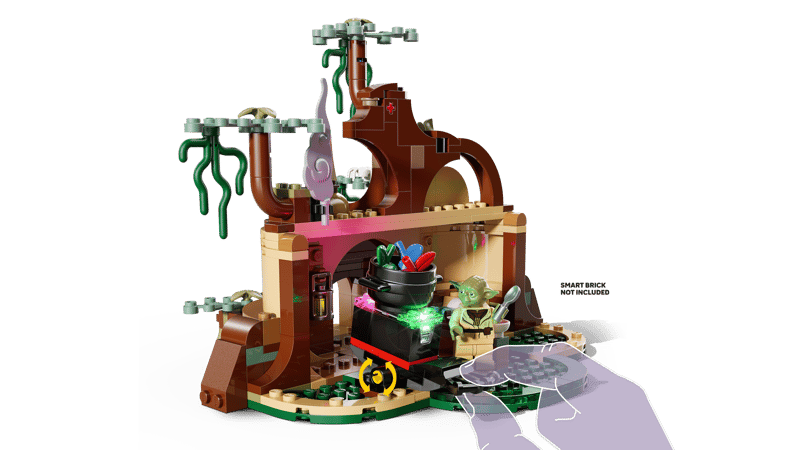 Bộ Mô Hình LEGO SMART PLAY Star Wars: Yoda's Hut and Jedi Training #75422