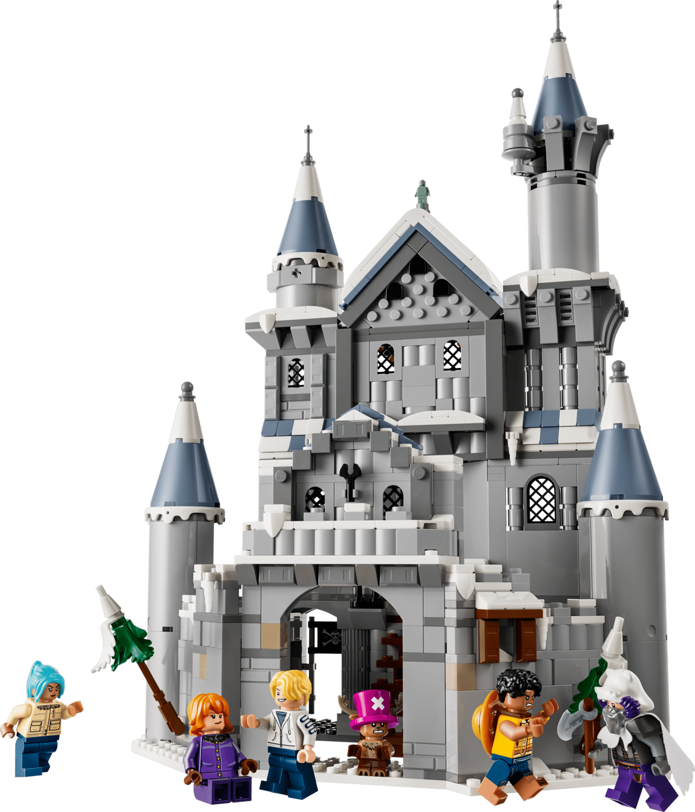 Bộ Mô Hình Lắp Ráp LEGO One Piece Trận Chiến Lâu Đài Drum #75645