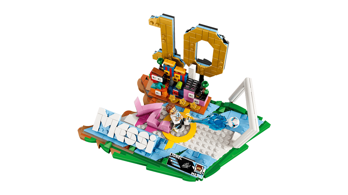Bộ Mô Hình LEGO Lionel Messi Soccer Highlights - Siêu sao bóng đá Argentina #43011