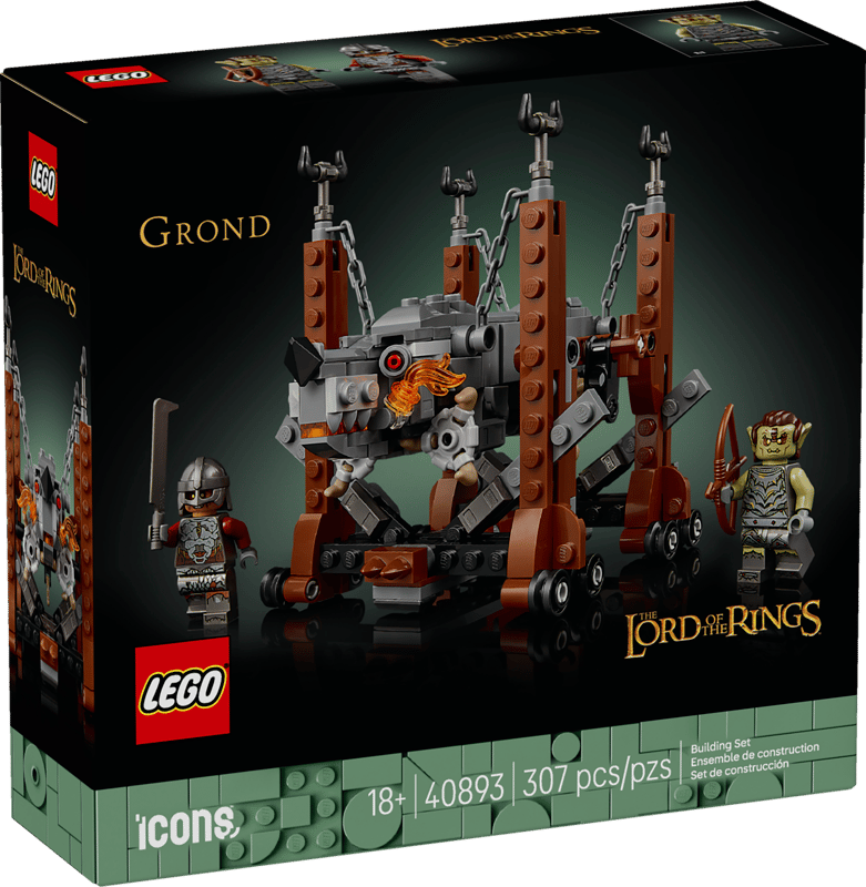 Bộ Mô hình LEGO The Lord of the Rings: Cỗ Xe Phá Thành Grond #40893