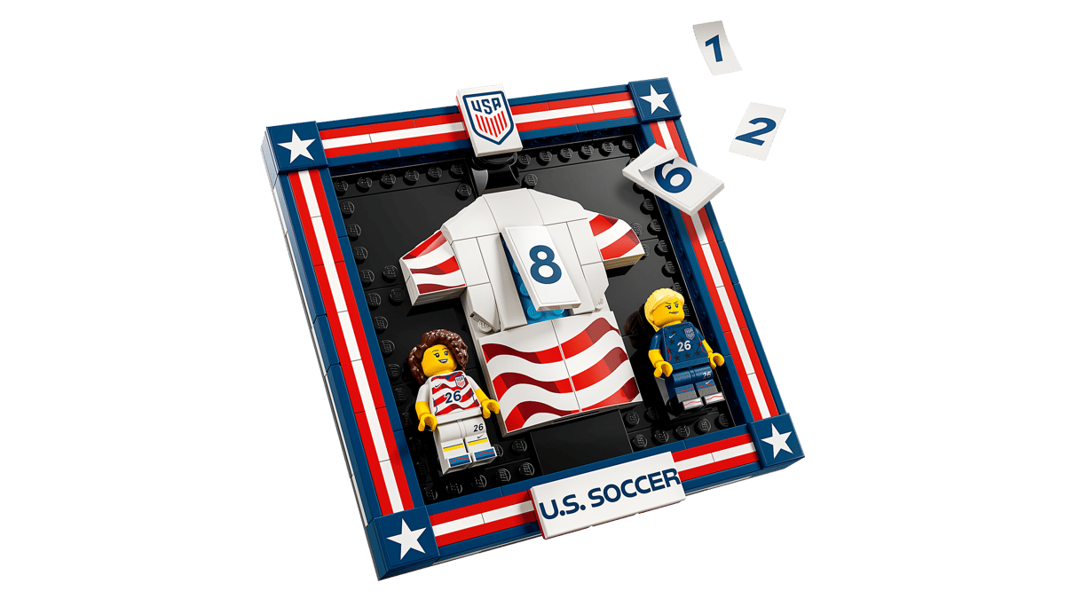 Bộ Mô Hình LEGO Áo đấu Đội tuyển Quốc gia Mỹ 2026 #43033