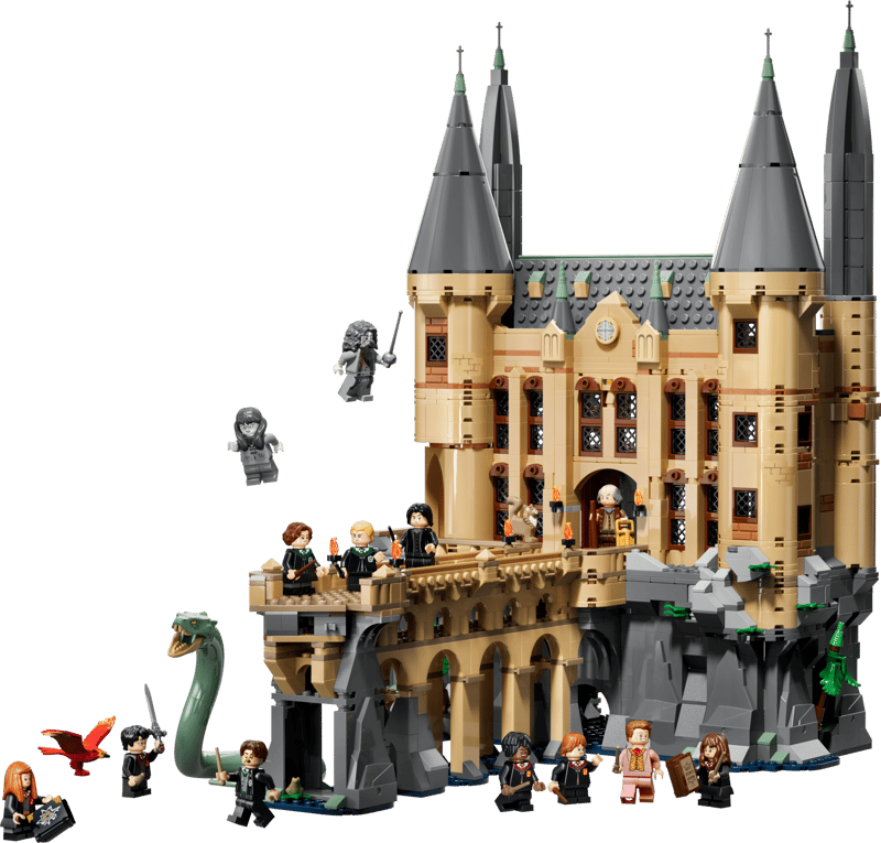 Bộ Mô Hình Khu Phía Đông Lâu Đài Hogwarts™ LEGO HARRY POTTER #76473