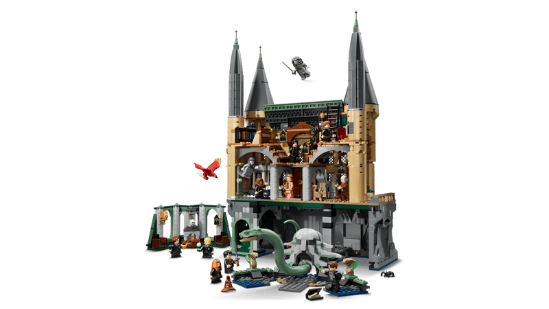 Bộ Mô Hình Khu Phía Đông Lâu Đài Hogwarts™ LEGO HARRY POTTER #76473