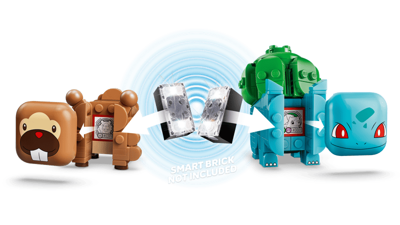 Bộ Mô Hình Bữa Tiệc Quả Mọng Cùng Bulbasaur & Bidoof LEGO Pokémon SMART Play #72155