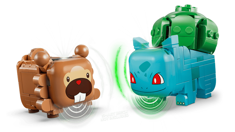Bộ Mô Hình Bữa Tiệc Quả Mọng Cùng Bulbasaur & Bidoof LEGO Pokémon SMART Play #72155