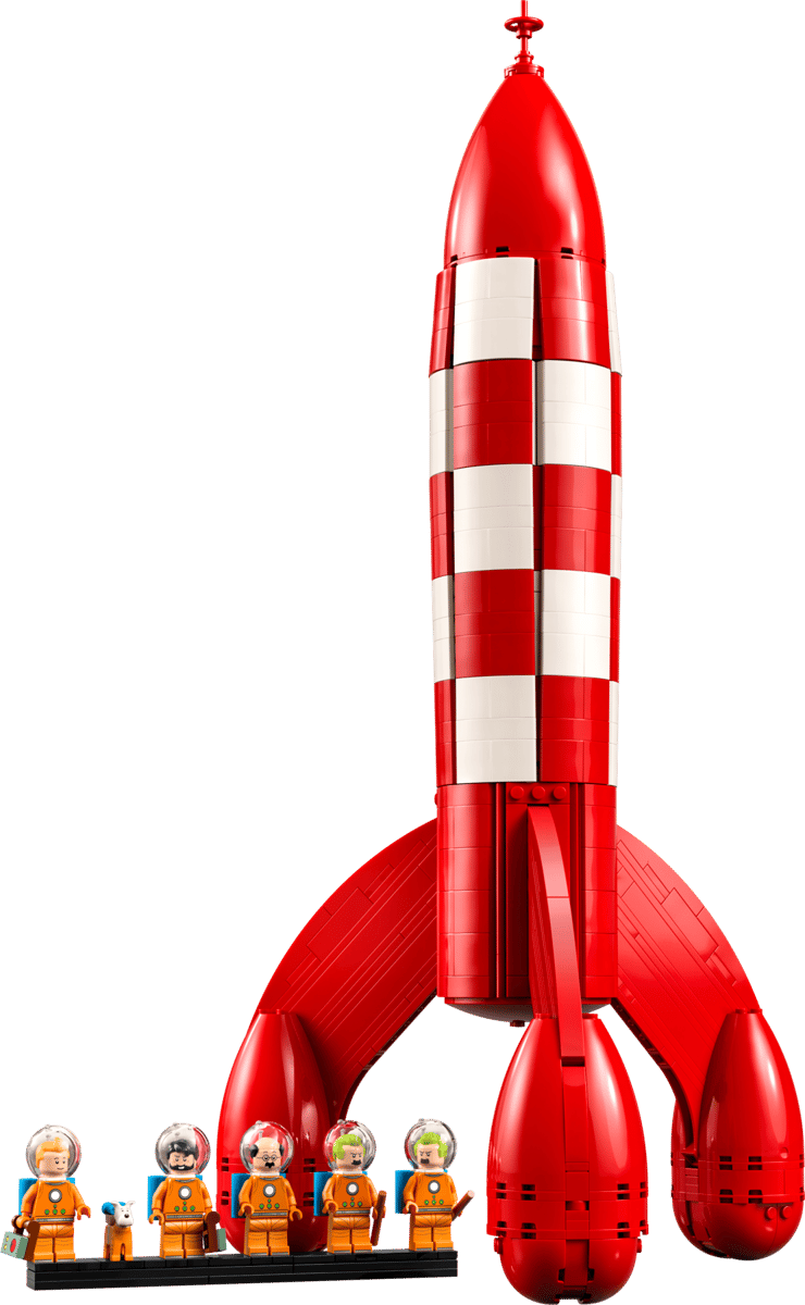 Bộ Mô Hình Tên lửa mặt trăng Tintin® Moon Rocket #21367