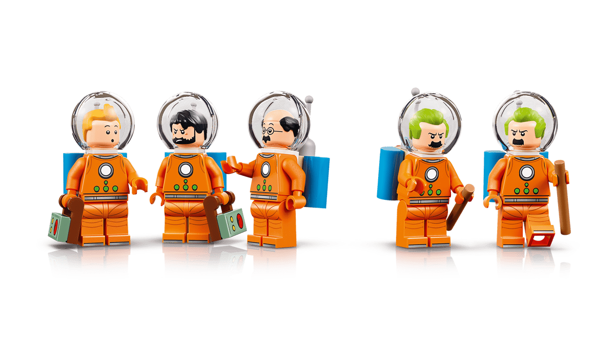 Bộ Mô Hình Tên lửa mặt trăng Tintin® Moon Rocket #21367