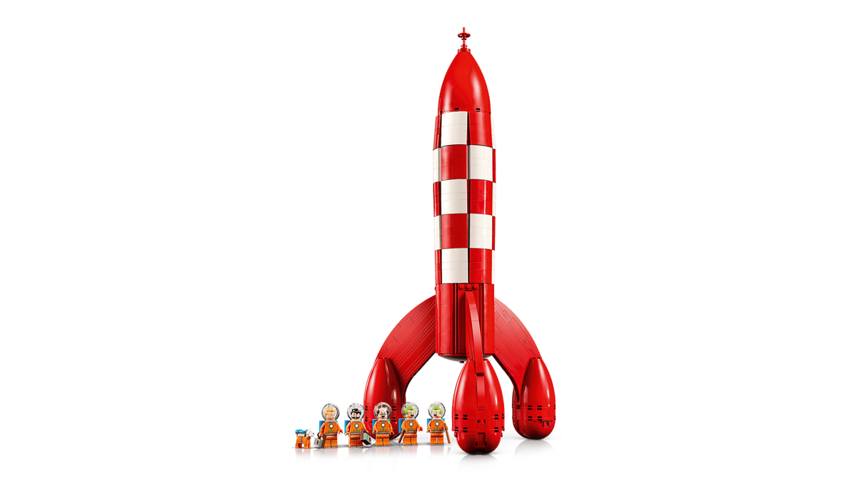 Bộ Mô Hình Tên lửa mặt trăng Tintin® Moon Rocket #21367
