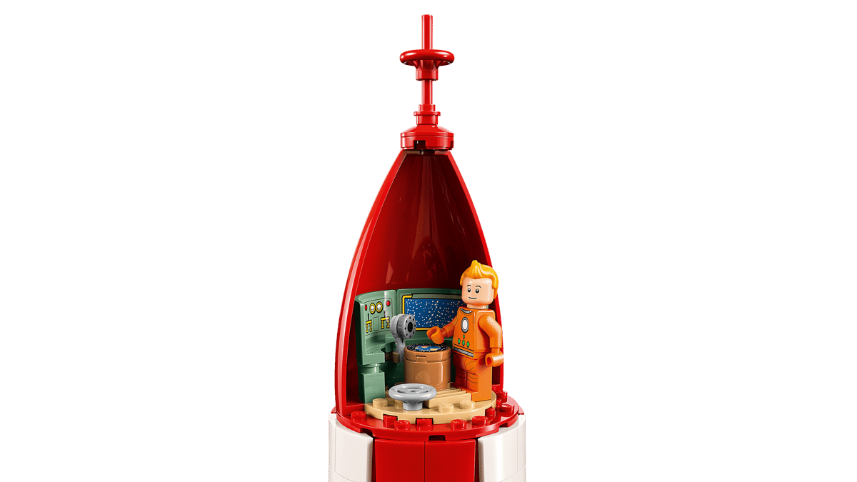 Bộ Mô Hình Tên lửa mặt trăng Tintin® Moon Rocket #21367