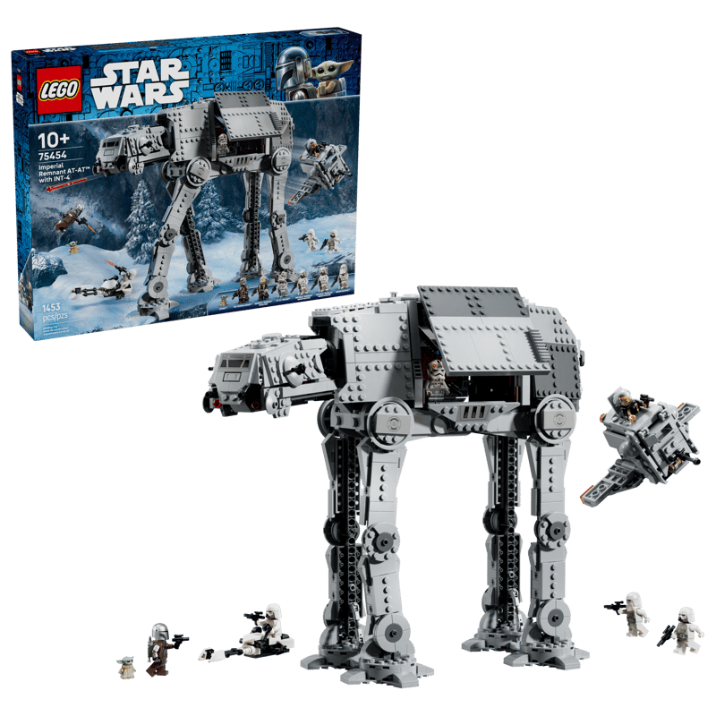 Bộ Mô Hình LEGO Star Wars Cỗ Máy Chiến Đấu Imperial Remnant AT-AT #75454
