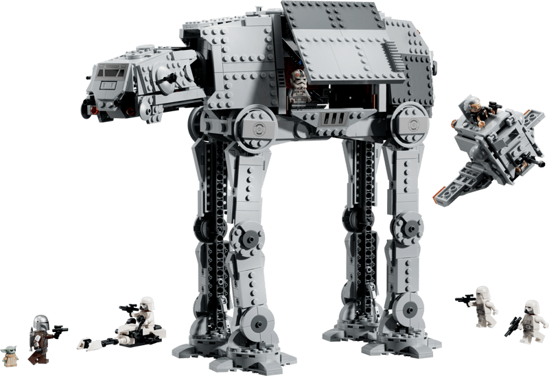 Bộ Mô Hình LEGO Star Wars Cỗ Máy Chiến Đấu Imperial Remnant AT-AT #75454