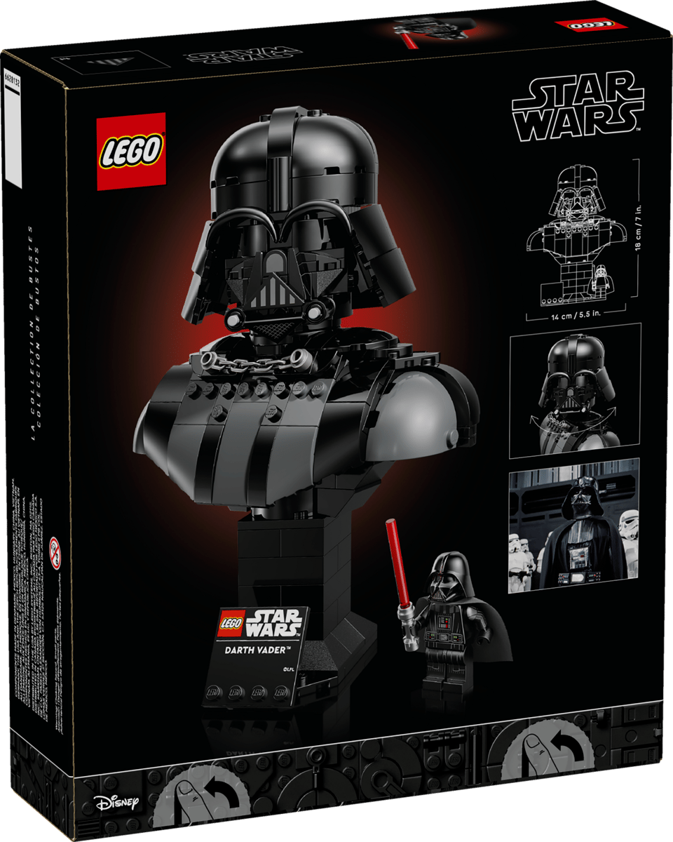 Bộ Mô Hình Tượng bán thân Darth Vader™ Star Wars #75439