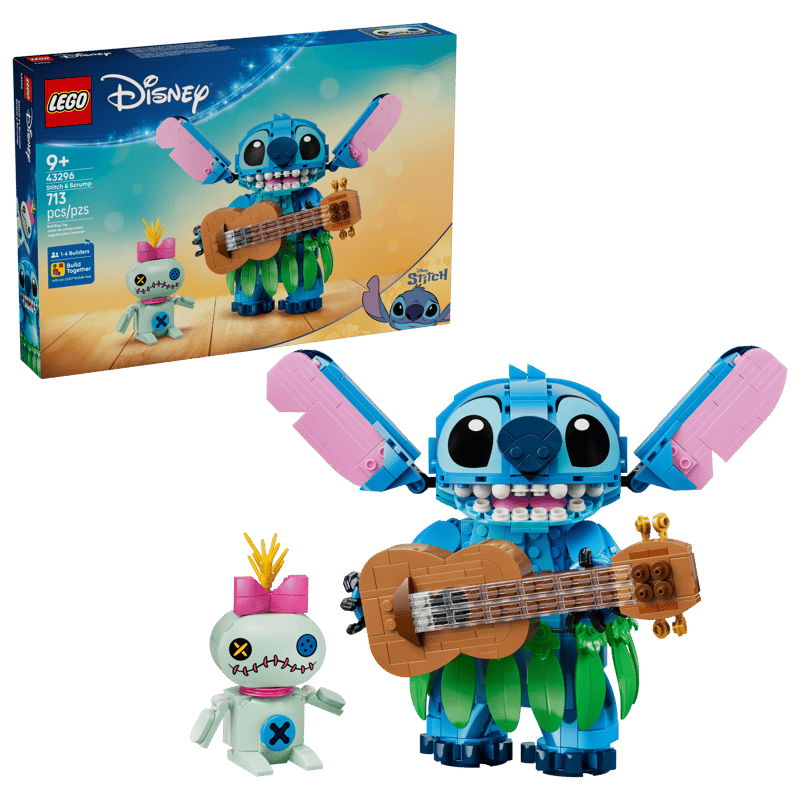 Bộ Mô Hình Stitch Và Scrump LEGO DISNEY PRINCESS #43296