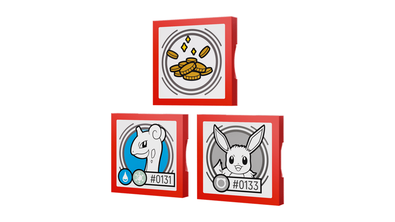 Bộ Mô Hình LEGO Smart Play Hành Trình Truy Tìm Kho Báu Cùng Eevee Và Lapras  LEGO Pokemon #72162