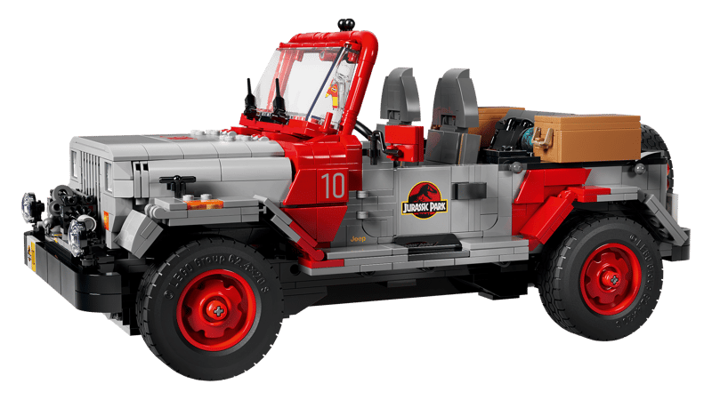 Bộ Mô Hình Xe Jeep Công Viên Kỷ LEGO Jura Jurassic Park #77984