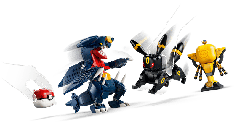 Bộ Mô Hình LEGO Smart Play Trận Chiến Vô Địch Umbreon vs Garchomp LEGO Pokemon #72165
