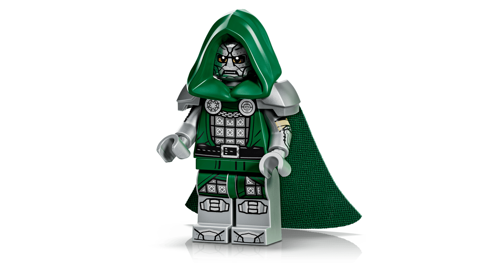 Mô Hình Lắp Ráp LEGO Marvel Mô Hình Bán Thân Doctor Doom #76345