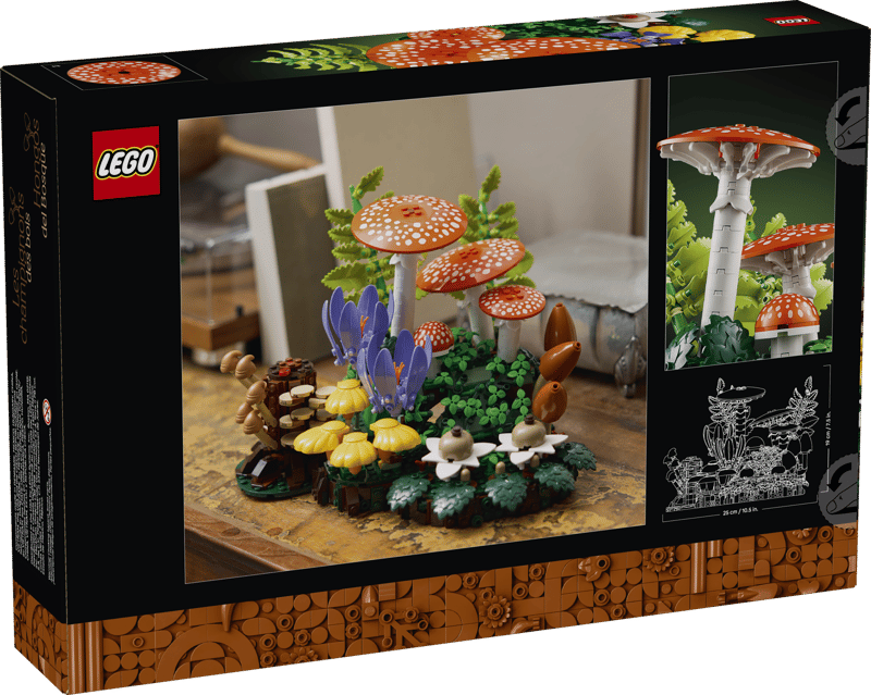 Bộ Mô Hình Nấm Rừng Xinh Xắn LEGO BOTANICALS #11505