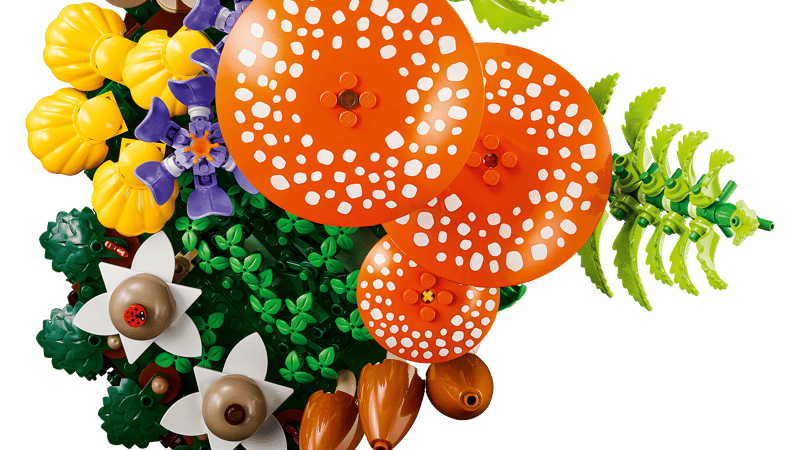 Bộ Mô Hình Nấm Rừng Xinh Xắn LEGO BOTANICALS #11505