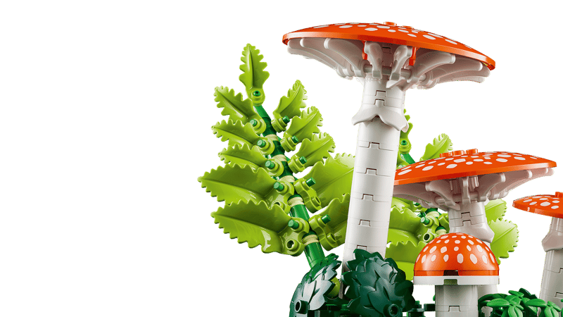 Bộ Mô Hình Nấm Rừng Xinh Xắn LEGO BOTANICALS #11505